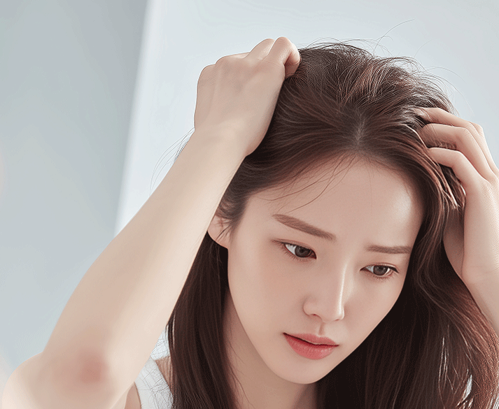 부산 서면 헤어라인 모발이식 전후 디자인 예시